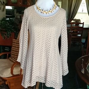 Beautiful cream colored tunic